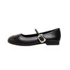 Processamento e Personalização de Exportação Transfronteiriça Oem/Odm Sapatos Femininos Mary Jane 2025 Novos Rasteirinhas da Moda de Uma Tira