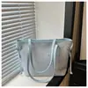 Bolso de mano estilo coreano para el día a día, bolso de hombro, bolso tote para el antebrazo, moderno y elegante, con apliques de estrellas, gran capacidad, nuevo modelo 2026 con accesorios