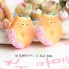 Set de Galletas Corgi Simulación Resina Comida Juego Galleta DIY Crema Funda para Teléfono Accesorios para el Cabello de Niños
