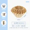 Papel de Filtro para Café Preparado a Mano Yan Jie V60 Cónico de Goteo Forma de Abanico Filtro de Papel para Cafeteras Americanas