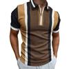 Comercio Exterior Transfronterizo Verano para Hombre Camiseta Polo Personalizada con Estampado Digital Camiseta Exterior Solapa Manga Corta Deportes Ropa de Hombre