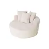 Comercio Exterior Transfronterizo Más Vendido Sofá Cama de Tela Minimalismo Italiano Moderno Sofá Cama Sala de Estar Sofá Perezoso Lavable