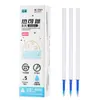 Caneta Gel Apagável St Head Press Refil Apagável Azul Cristal para Terceiro Ano do Ensino Fundamental Ponta Esférica Apagável