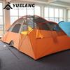 Tienda Amazon Transfronteriza de Dos Habitaciones y Una Sala de Estar Tienda Exterior Estilo Camping 5-8 Personas Montañismo Estilo Camping Tienda Personalización de Fábrica