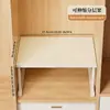Estantes divisorios para armario para uso doméstico, estanterías de almacenamiento multicapa, divisores de gabinete interior que ahorran espacio, estantes organizadores de ropa del fabricante original