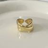 Anillo de Mobius para mujer de personalidad nicho europea y americana, anillo cerrado con sentido de alta gama, estilo frío ins, anillo espiral simple