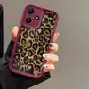 Adequado para Capa de Celular Motorola Moto Edge 50 G85 Listras Verticais Estampa de Leopardo Borda 60Pro Escada G55