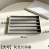 Bandeja de Almacenamiento para Joyería de Terciopelo en Stock, Joyero, Bandeja de Exhibición para Joyería, Caja de Almacenamiento de Escritorio Tipo Cajón, Estilo Minimalista Ins