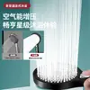 Ajuste de Três Velocidades Painel Grande 13cm Chuveiro de Mão Cabeça de Chuveiro Doméstico Banheiro Chuveiro Booster Venda por Atacado