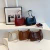 Bolsa pequena de textura de alta qualidade para poucas pessoas nova bolsa feminina popular popular bolsa mensageiro versátil bolsa de ombro/axila da moda