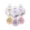 LMLTOP espejo plegable suave y lindo con peine SY758 espejo mini de mano peine de bolsa de aire peine para el cabello con cojín de aire
