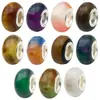 1 contas de cor olho de gato degradê 8X13 furo 5mm resina colorida furo grande com furo para passar fio pulseira DIY contas espaçadoras contas soltas acessórios