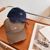 Boné de Baseball Street Style Marca da Moda Estilo Coreano para Menina Chapéu Fashion com Buraco de Aba Larga Simples Versátil Topo Macio para Homens