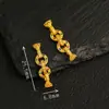 925 prata banhado a ouro diamante incrustado pequena fivela universal bilateral A acessórios DIY design original pulseira colar desgaste