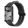 Adequado para Pulseira de Silicone Huawei Band 11, Pulseira de Pulso de Silicone Listrada Bicolor para Huawei Band 11/11 Pro