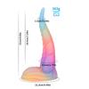 Copa de Succión de Silicona Plug Anal Cola de Pulpo Juguete Sexual con Forma de Simulación de Plug Anal Juguete Tamaño Pequeño