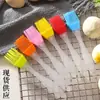 Brocha de Aceite de Silicona Cocina Voltear Panqueques Comestible Horneado Brocha Pequeña Hogar Resistente a Altas Temperaturas Brocha de Aceite Sin Caída de Cerdas Brocha para Barbacoa