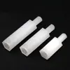 Columna Aislante Hexagonal de Nylon de Cabeza Única Blanca Negra, Espárrago de Plástico Aislado, Columna de Soporte para Placa Base PCB M2-M4
