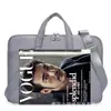 Nova Pasta Executiva Masculina e Feminina Bolsa para Notebook em Tecido Oxford Grande Capacidade Casual Simples Bolsa para Computador Bolsa de Ombro Portátil