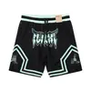 Pantalones Cortos de Estilo Americano para Hombre Aj Air Jordan Shorts de Baloncesto de Cuatro Puntos Sueltos para Correr Secado Rápido de Longitud Media Pantalones Cortos Deportivos Shorts de Baloncesto
