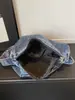 Bolso Bandolera Retro de Mezclilla Estilo Hong Kong Bolso de Hombro Casual Bolso Escolar para Estudiante de Secundaria Femenina Bolso de Moda para Viajes