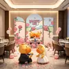 Capivara Lulu Proposta Conjunto de Decoração de Interiores: Pacote de Balões de Decoração Atmosférica Romântica de Luxo para Dia dos Namorados e Aniversário
