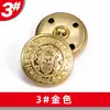 Botão de metal de alta qualidade retrô casaco feminino suéter corta-vento casaco fivela de cobre botões decorativos atacado