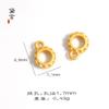 Estilo Artesanal Tradicional, Bolsa de la Fortuna con el Carácter '', Ábaco, Ladrillo de Oro que Atrae la Riqueza, Lingote de Oro, Accesorios para Pulsera DIY