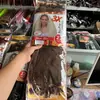 Extensões de Cabelo Afro Kinky Curly Trançado Tranças Marley Tranças Africanas