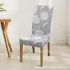 Nueva Funda Elástica para Silla de Casa Four Seasons Hotel Set para Restaurante Cojín Elástico de una Pieza Funda de Silla Moderna Simple