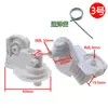 Adecuado para Ventiladores de Piso, Soportes Oscilantes de Pie, Ventiladores de Mesa de Cuello de Cisne, Ventiladores de Pared, Accesorios de Conexión para Soporte de Motor Oscilante de Cuello de Ventilador