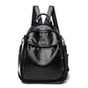 Mochila Retro Transfronteriza de Cuero Suave para Mujer 2025 Nueva Casual Multifuncional para Viaje Gran Capacidad Bolsa Escolar para Viajeros