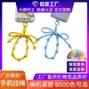 Cordón para Teléfono con Lazo Tejido a Mano Dopamine Antiperdida con Múltiples Modelos de Clip Trasero para Funda de Teléfono Correa de Muñeca