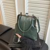 Bolso de Mano con Clip Retro Versátil Transfronterizo para Mujer 2025 Nuevo Bolso de Hombro Único Cruzado de Moda de Gama Alta de Nicho