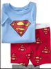 Roupas de Casa Amarelas de Desenho Animado de Manga Curta para Meninos Roupas Infantis Roupa de Verão Primavera Roupa para Ar Condicionado Pijama K207