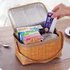 Bolsa de Hombro para Almuerzo Lista de Fábrica Bolsa de Hielo Bolsa Impermeable Aislada con Bolsa para Arroz Bolsa para Lonchera Bolsa de Almuerzo para Estudiantes