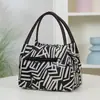 Bolsa de Mão Estampada com Tendência Nacional da Moda, Grande Capacidade, Prática, Resistente ao Desgaste, Bolsa Saco, Armazenamento de Lancheira para o Trabalho, Venda por Atacado