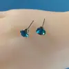 Amazon Pendientes de Zirconia de Cuatro Garras Modernos y Elegantes Pendientes Sencillos y Versátiles Joyería al por Mayor