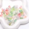 Cuentas de Vidrio Ombré con Partículas Doradas en Forma de Nudo de Bambú Cuentas Sueltas Material para Cuentas Pulsera Collar Joyería Hecha a Mano DIY Accesorios