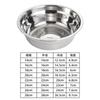 Plato Redondo de Acero Inoxidable 316, Plato Hondo, Plato para Sopa, Tazón para Sopa, Plato Plano, Plato para Cena en Casa, Tazón Grande para Sopa, Plato para Refrigerios de Jardín de Niños