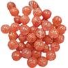 Contas Padrão Cristal Morango Imitação Contas Soltas Contas Dragão Tipo Gelo Contas Redondas Pulseira Colar Acessórios de Joias Contas Artesanais Venda por Atacado