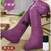 Botas de Moxabustão com Aquecimento Elétrico, Presente de Ação de Graças, Botas Longas de Lã de Moxa, Proteção para Joelho e Pé, Caixa de Presente para Articulações com Compressas Quentes de Moxabustão