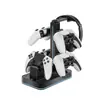 Adequado para Base de Carregamento de Controle Xbox Series X, Suporte de Carregamento de Controle Iluminado Ps5, Suporte de Armazenamento para Fones de Ouvido, Gancho para Fones de Ouvido