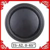 Placa Pasiva de Membrana de Vibración Super Graves de 3 Pulgadas 75 mm Radiador de Membrana de Baja Frecuencia de Graves Mejorados Diámetro de Goma Eléctrico
