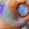 Atacado de fábrica pó óptico camaleão para arte em unhas plástico revestido com cor super flash pó de pérola camaleão neon atacado