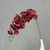 Nueva decoración del hogar de orquídea mariposa 3D9, adornos para sala de estar, decoraciones de flores artificiales, adecuado para bodas, hoteles y escenarios