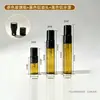 Em Estoque Frasco Spray de Perfume de Alumínio com Cabeça Spray de 2ml Frasco Portátil Recarregável de 5ml Frasco de Amostra Portátil de Vidro Transparente