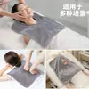 Toalla en forma de U para Salón de Belleza, Toalla Facial para Compresa Caliente y Fría, Toalla con Almohadilla Anti-Suciedad, Toalla Facial Suave Absorbente de Fibra Ultrafina con Bordes para la Piel