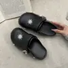 Novas Chinelos de Plataforma Versáteis de Primavera para Exterior com Design de Estrela, Meio Chinelos Fechados Estilo Birkenstock com Solado Grosso para Mulheres, Antiderrapantes