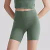 Calça de yoga 3/4 sem costura incômoda para mulheres, verão, toque nude, modeladora, cintura alta, levanta bumbum, estilo curto, para corrida e fitness